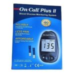 On Call Plus Blood Glucose Monitoring System Kit (Glucometer)