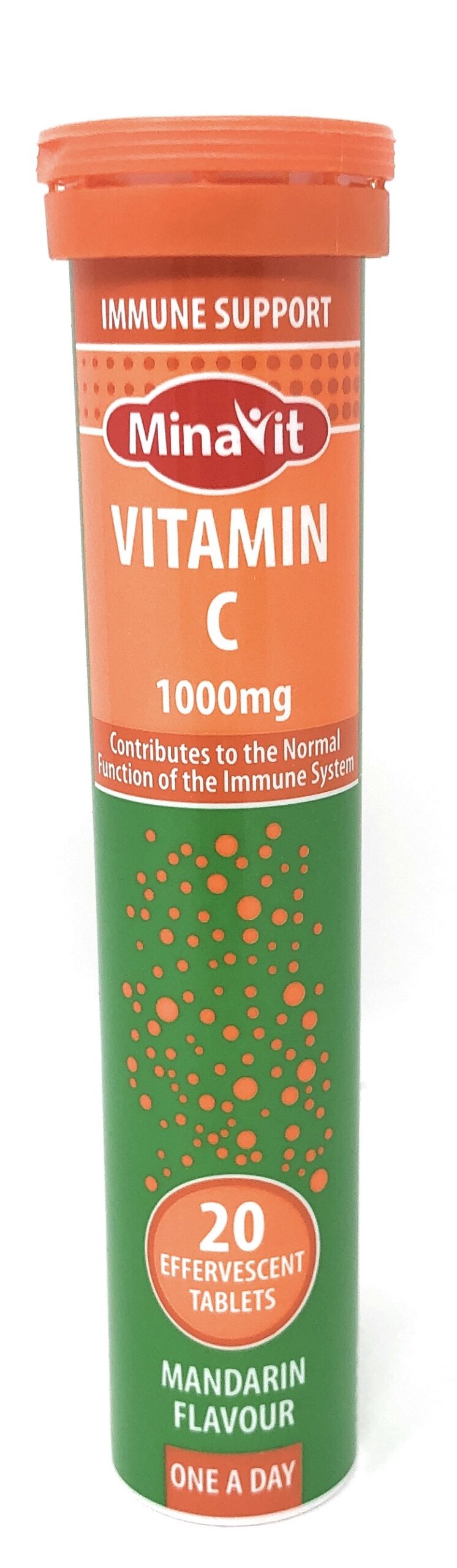 MINAVIT EFFERVESCENT VIT C 1000MG X 20 TABLETS Airmedng