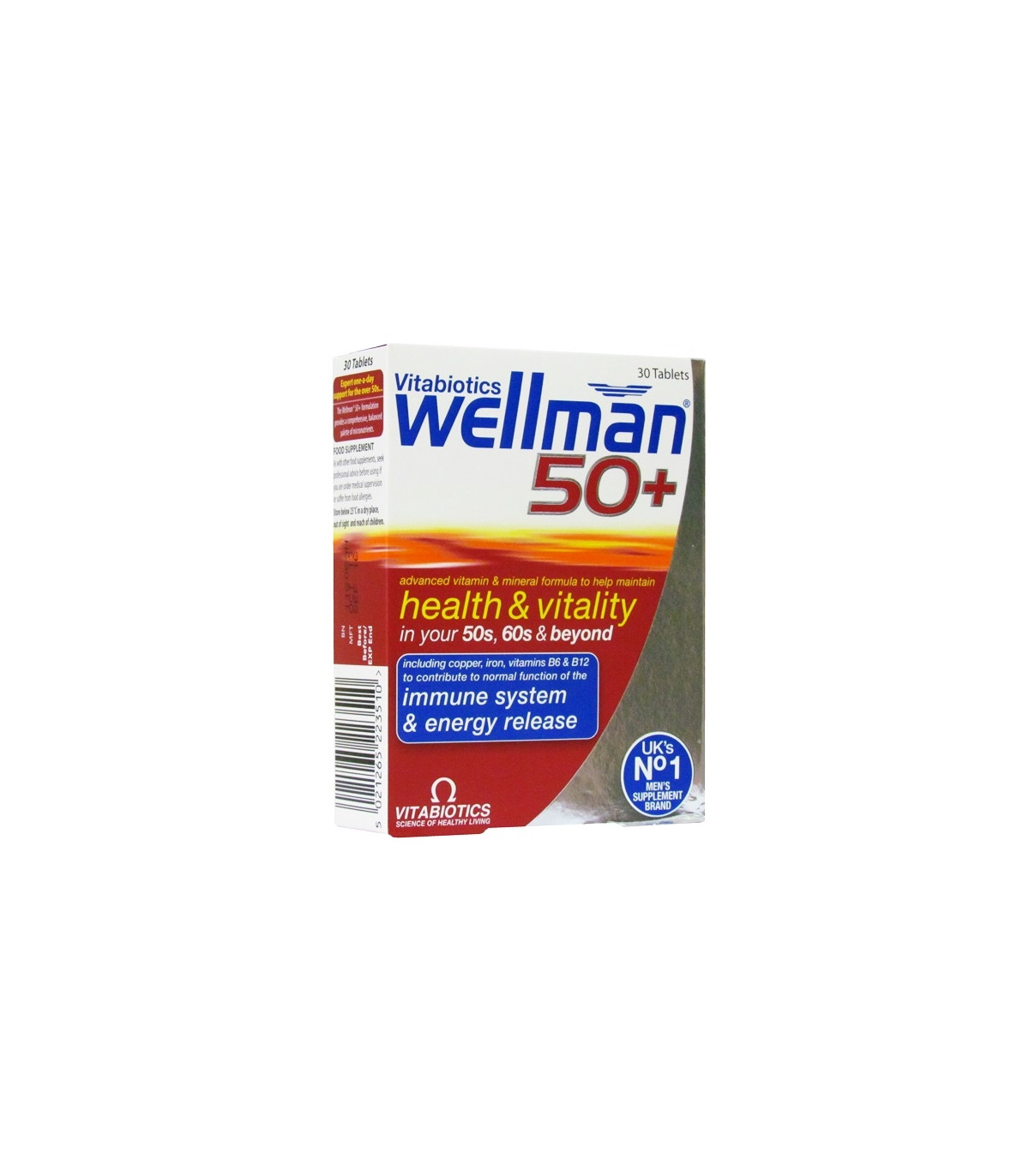 Wellman 50+ X 30 Tablets Airmedng