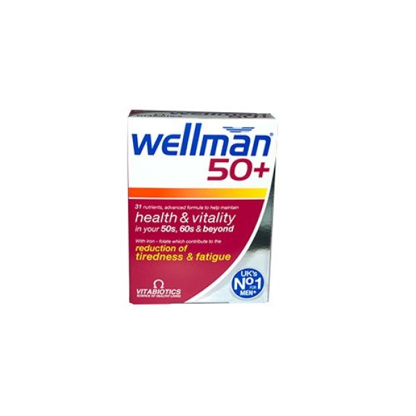 Wellman 50+ Tablets X 30 – Airmedng