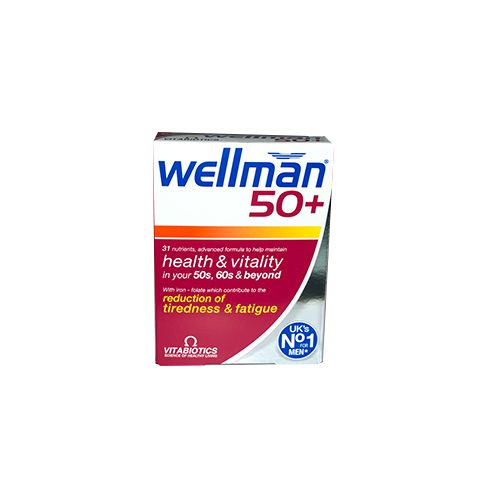 Wellman 50+ Tablets X 30 Airmedng