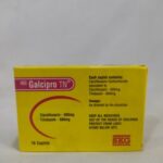 Galcipro-TN 500mg X 10 Tablets