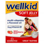 Wellkid Soft Jelly Strawberry 30 Pastilles