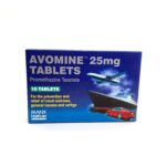 Avomine 25mg X 10 Tablets