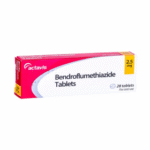Bendroflumethiazide 2.5mg X 28 Tablet