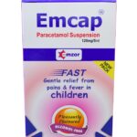 Emcap Paracetamol 120/5Ml Suspension 60Ml