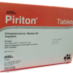 Piriton (Chlorpheniramine) 4Mg X10 Tablets (Blister)