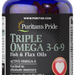 Puritan's Pride Triple Omega 3-6-9 X120 softgels