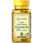 Puritans pride Vitamin D3 25mcg (10,000 IU)