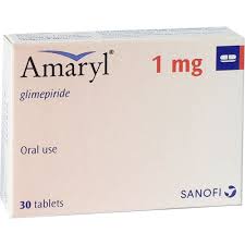 Amaryl 1mg X 30 Tablets