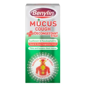 Benylin Mucus Cough With Decongestant Syrup – 100ml