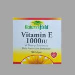 Nature’s Field Vitamin E (1000iu) Per Blister