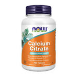 Now Calcium Citrate Caps X100