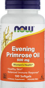 Now Evening Primrose Oil, 500 mg, 100 Veggie Softgels