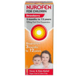 Nurofen For Children Strawberry Suspension 100Ml