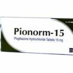 Pionorm 15mg X 30 Tablet