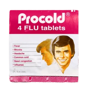 Procold Flu X 4 Tablets