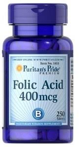 Puritan'S Pride Folate ( Folic Acid) - 250 Tablets