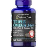 Puritan's Pride Triple Omega 3-6-9 X120 softgels