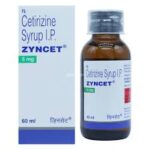 Zyncet Cetirizine 5Mg/5Ml Syrup 60Ml