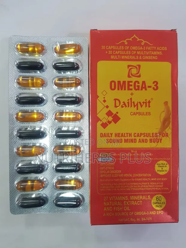OMEGA-3 + DAILYVIT CAPSULES