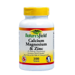 NATURE'SFIELD CALCIUM MAGNESIUM & ZINC X 100
