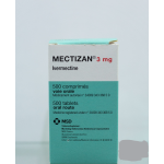 METIZAN IVERMECTIN 3MG X 500 TABS