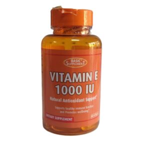 VITAMIN E 1000 IU X 60 BASIC SUPPLEMENT
