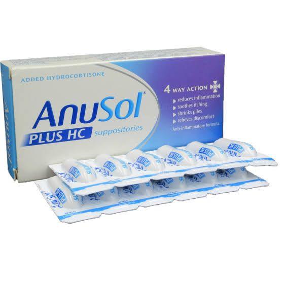 ANUSOL HC SUPPOSITORY X12