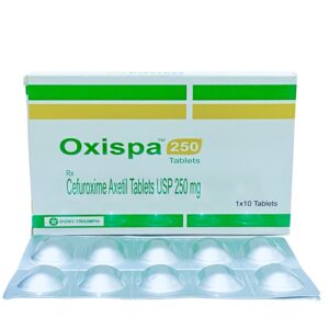 OXISPA CEFUROXIME AXETIL TABLET USP 250MG
