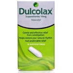 DULCOLAX SUPPOSITORY 10MG X 12