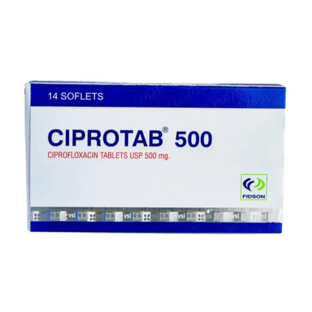 CIPROTAB 500MG X14 SOFTGELS
