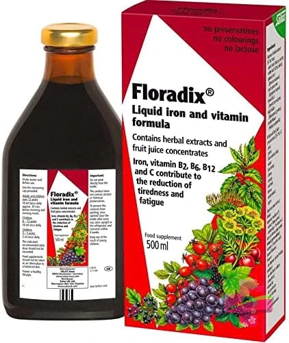 FLORADIX LIQUID IRON & VIT FORMULA 500ML