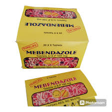 MEBENDAZOLE SURELIFE 100MG 20 X 6