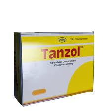 TANZOL TAB 400MG CHEWABLE 20 X 1