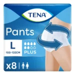 Tena Pants Plus Large x8