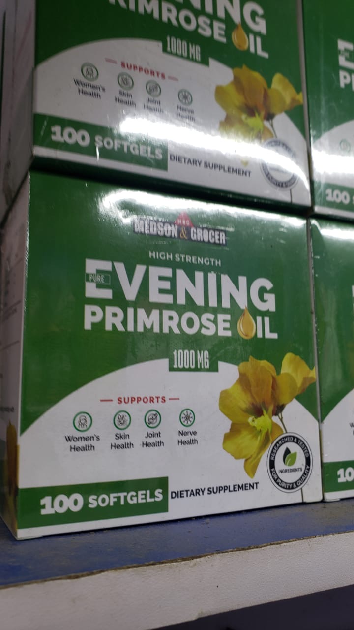 Evening Primerose Oil 1000mg Medson & Grocer