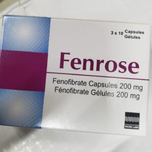 FENROSE 200MG *30TABS (FENOFIBRATE)