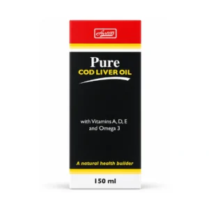 Ayrtons Pure Cod Liver Oil with Vitamins A, D, E and Omega 3 150 ml