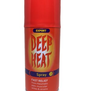 Deep Heat Spray 150ml – Fast-Acting Muscle Pain Relief & Soothing Heat Spray