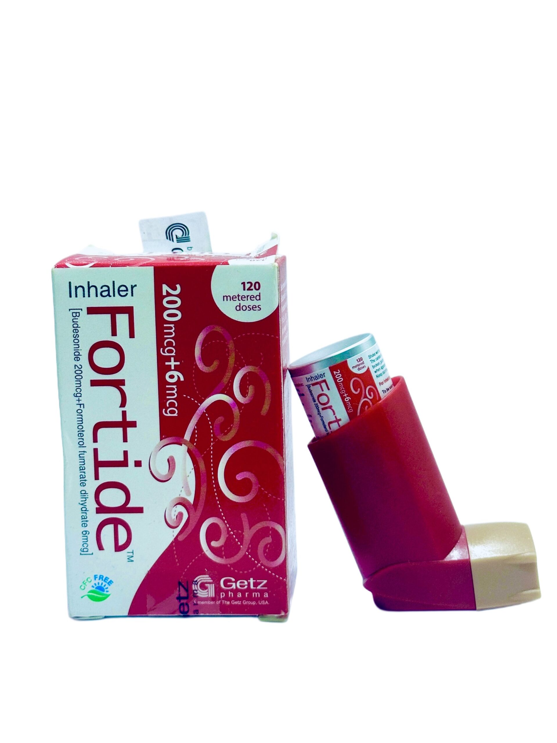 FORTIDE INHALER 200+6MCG X120 DOSES