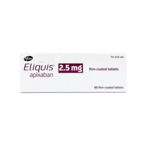 Eliquis Apixaban 2.5mg 60 Tablets